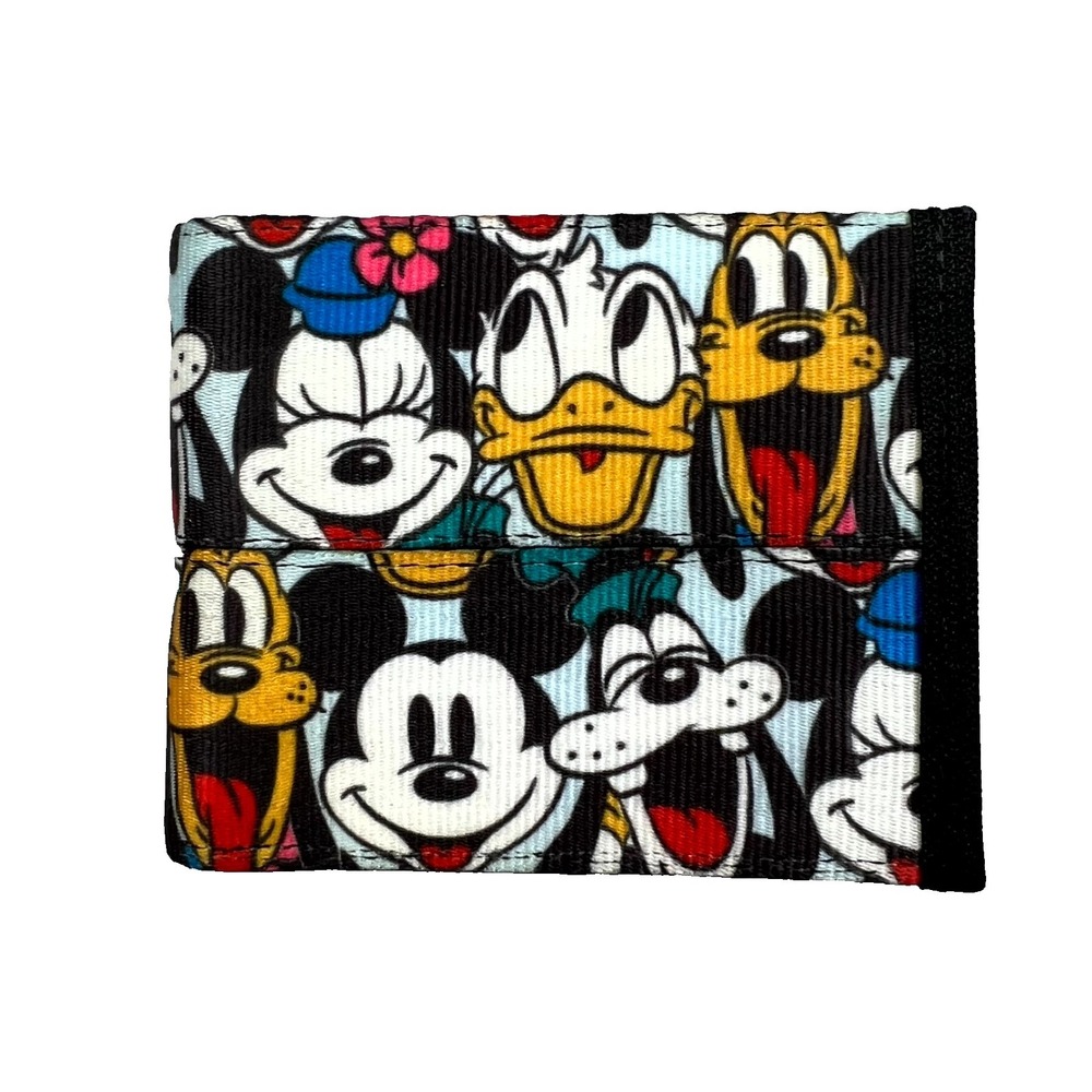 Harveys for Disney Couture Mickey & Friends Boyfriend Seatbelt Bifold Wallet
